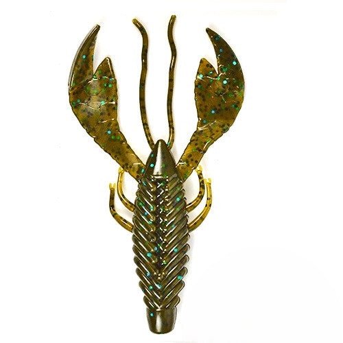 Just Lures Fishing Claw Bug 4" - Green Pumpkin Blue - Angler's Pro Tackle & Outdoors