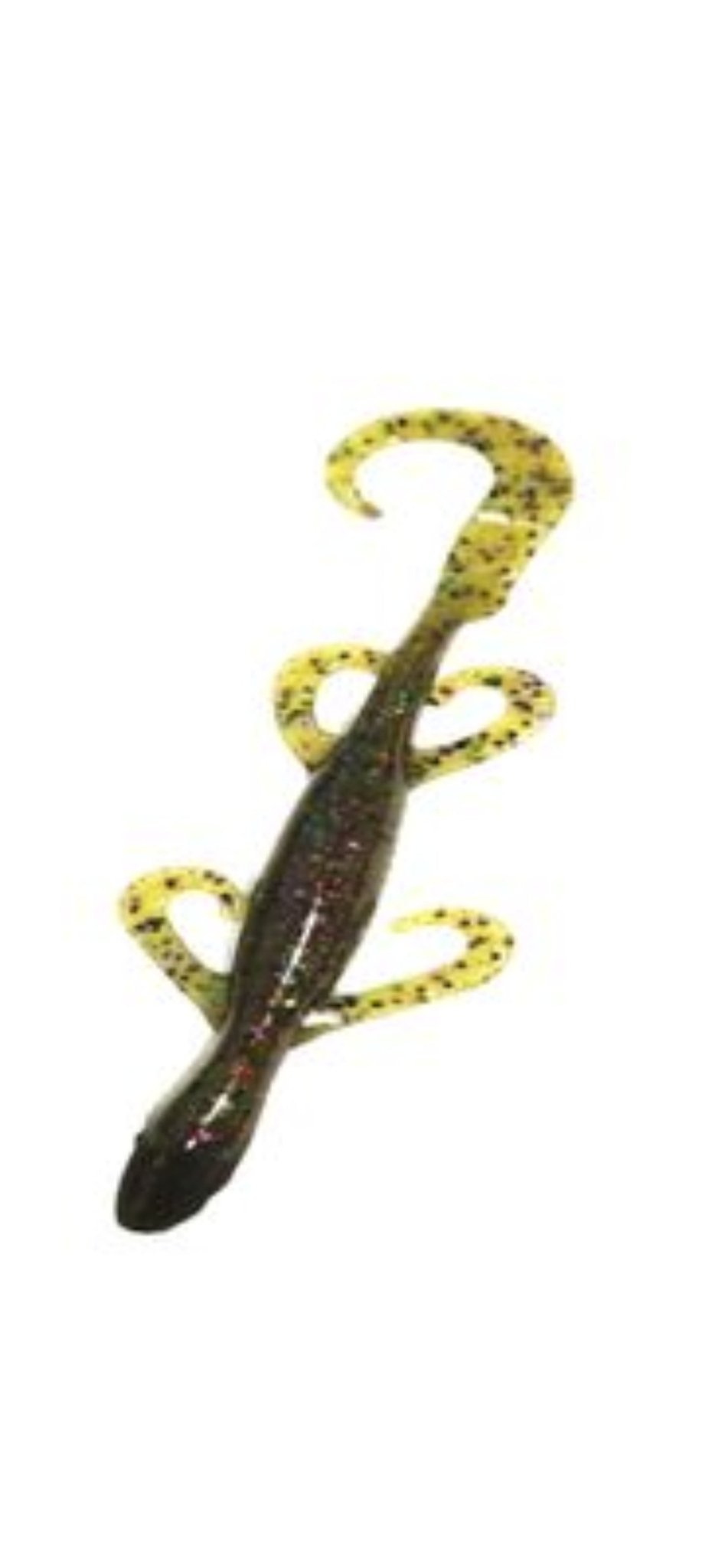 Just Lures Fishing Lizard 5.5" - Watermelon Green Red Flakes - Angler's Pro Tackle & Outdoors