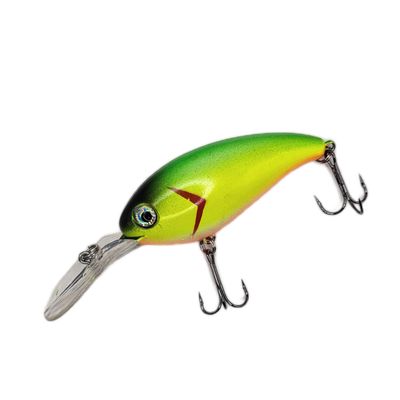 Just Lures Fishing Mid - Depth Crankbait 6' to 12' - Green Back Chartreuse - Angler's Pro Tackle & Outdoors