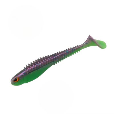 Just Lures Fishing Nasty Shad - Purple Back Green Belly - Angler's Pro Tackle & Outdoors