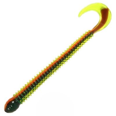 Just Lures Fishing Ring Worm 4" - Fire Tiger - Angler's Pro Tackle & Outdoors