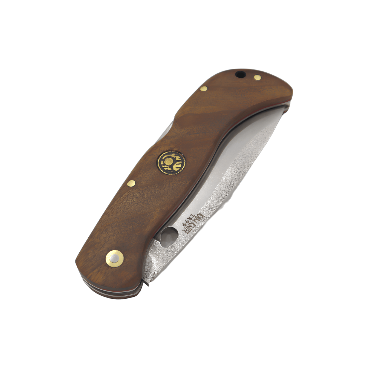 Kam Knife - TR99 - N690 Steel - Walnut Handle - Pocket Knife - Angler's Pro Tackle & Outdoors