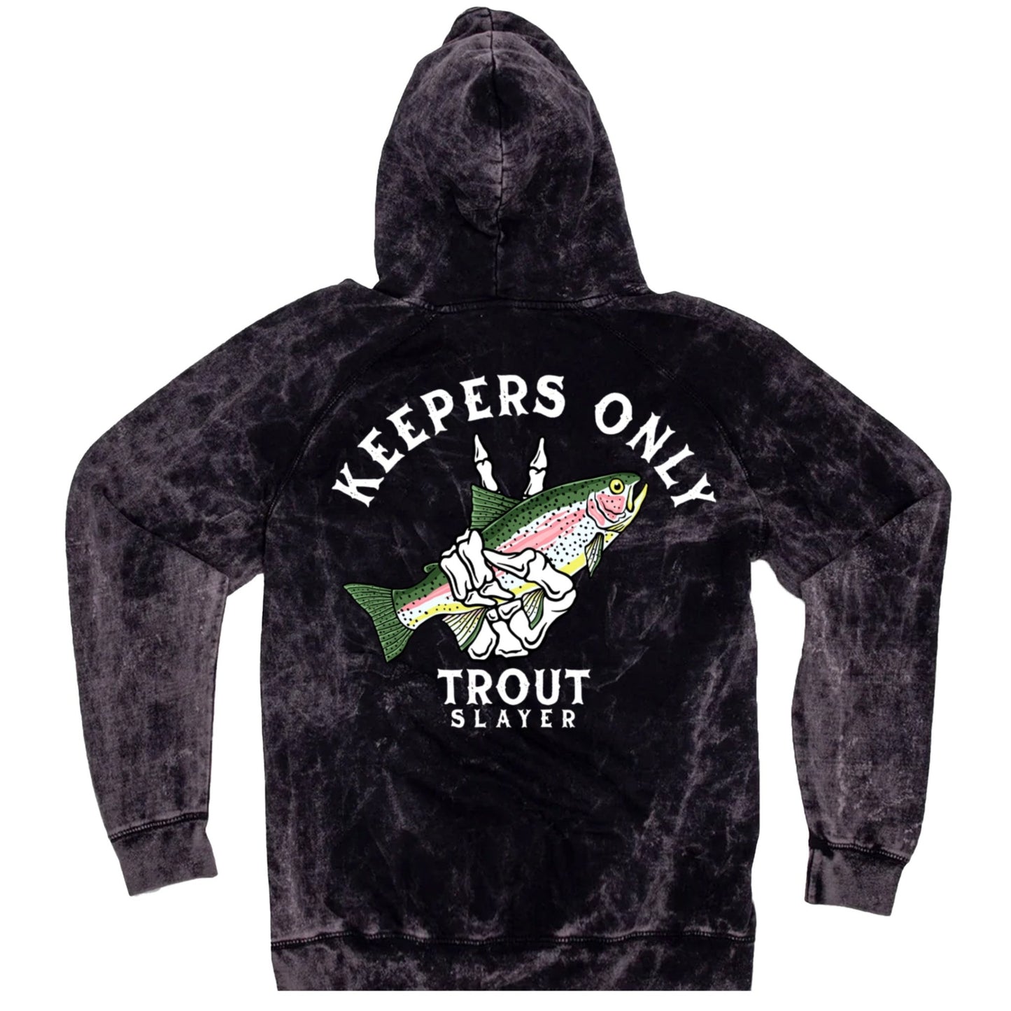 Keepers Only Co. Trout Slayer Washed Hoodie - Angler's Pro Tackle & Outdoors