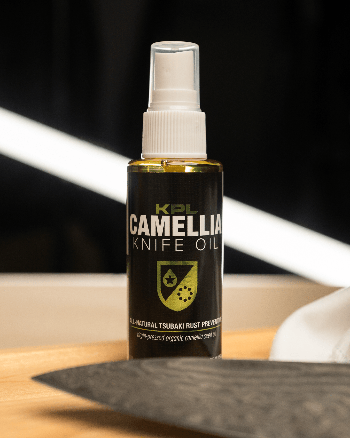 Knife Pivot Lube Organic Camellia Kitchen Knife Oil - Carbon Steel and Cast Iron - Angler's Pro Tackle & Outdoors