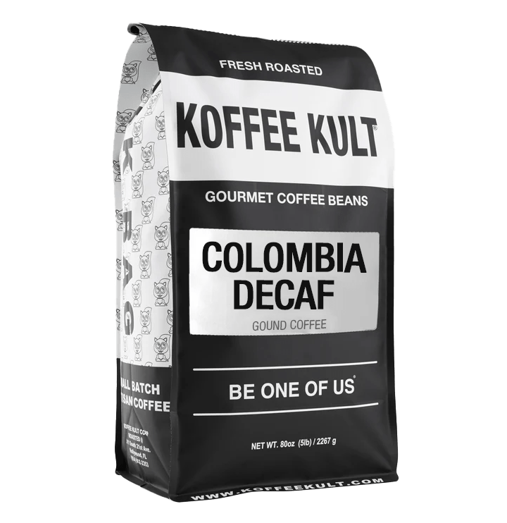 Koffee Kult Colombian Decaf - Water Process Chemical Free coffee - Angler's Pro Tackle & Outdoors
