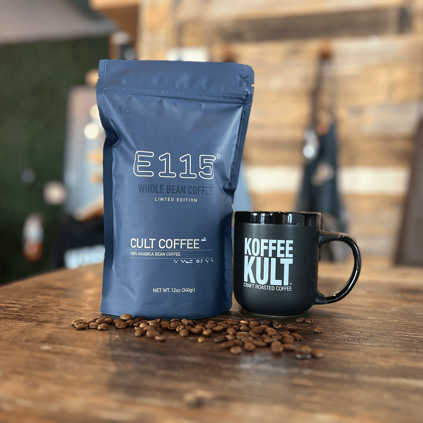 Koffee Kult Cult Coffee E115 Supreme Dark Roast Coffee Blend - Angler's Pro Tackle & Outdoors