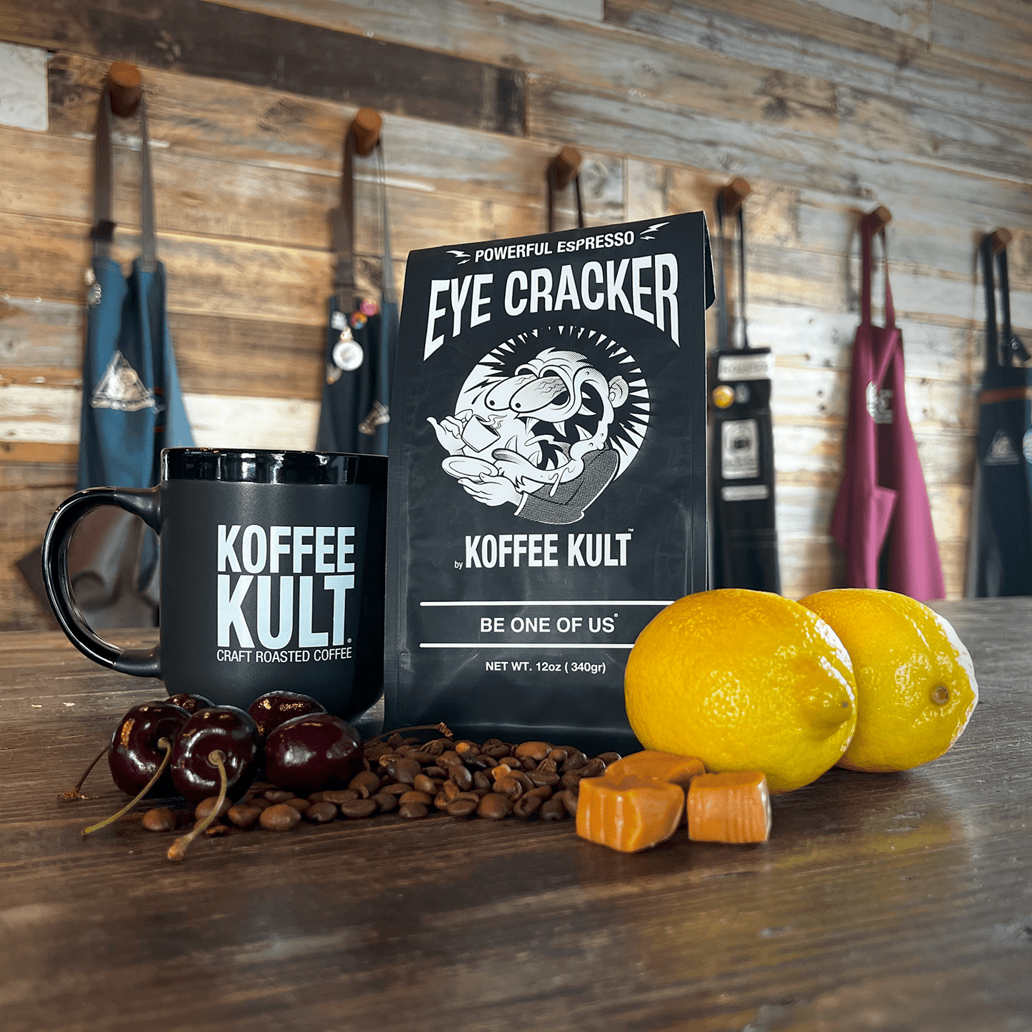 Koffee Kult Eye Cracker Espresso Beans - Angler's Pro Tackle & Outdoors