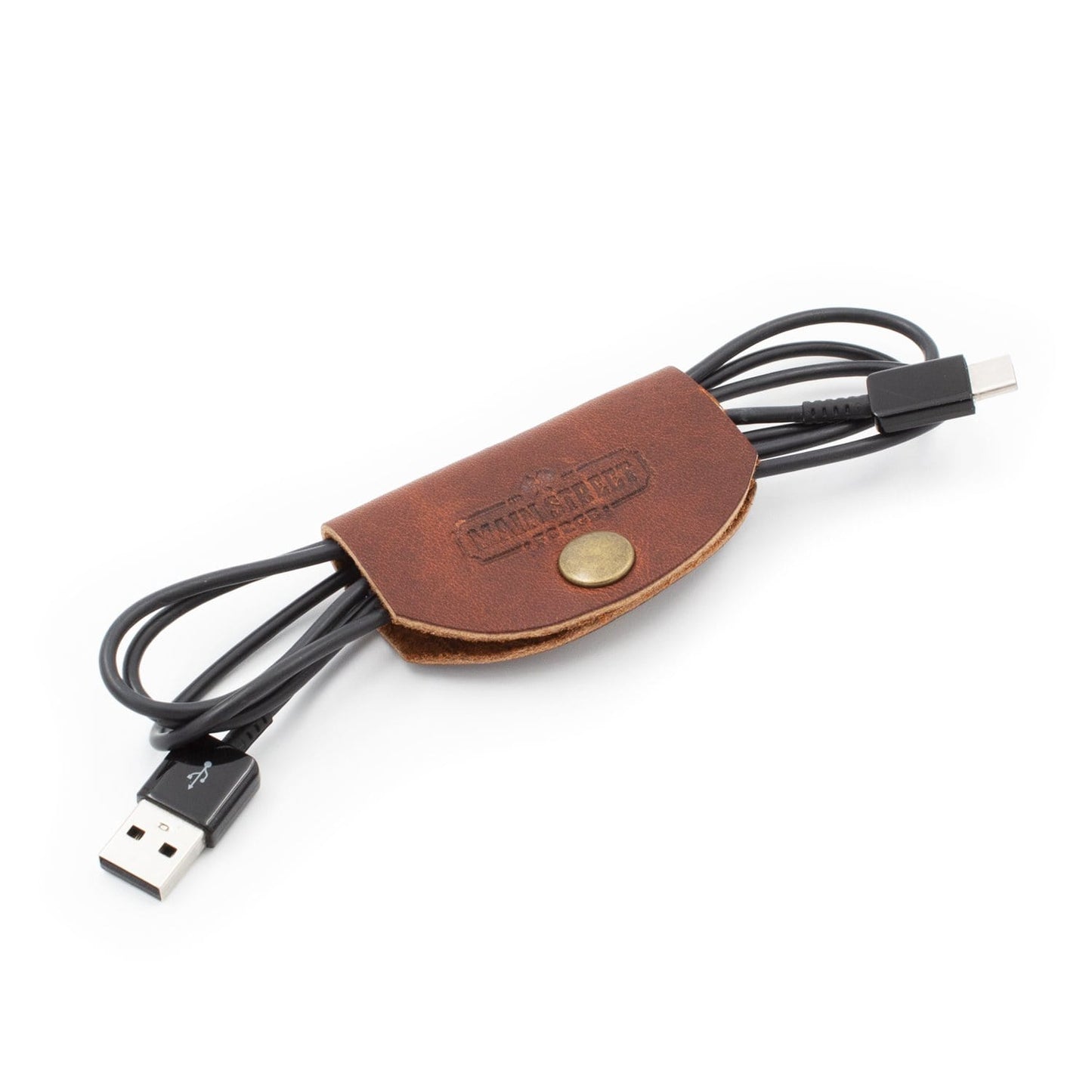 Main Street Forge - Leather Cord Wraps / Cable Organizers