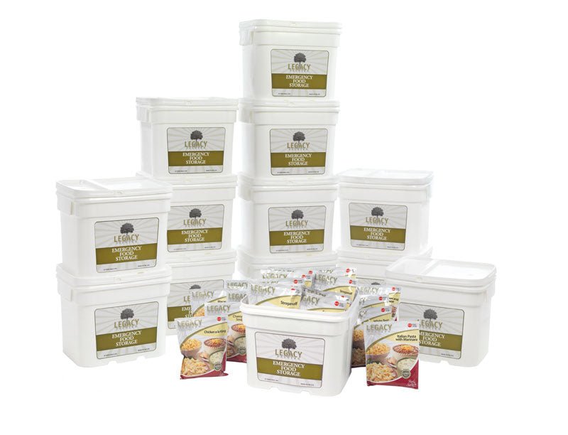 Legacy Food Storage Premium 1440 Serving Package - 370 lbs - Angler's Pro Tackle & Outdoors