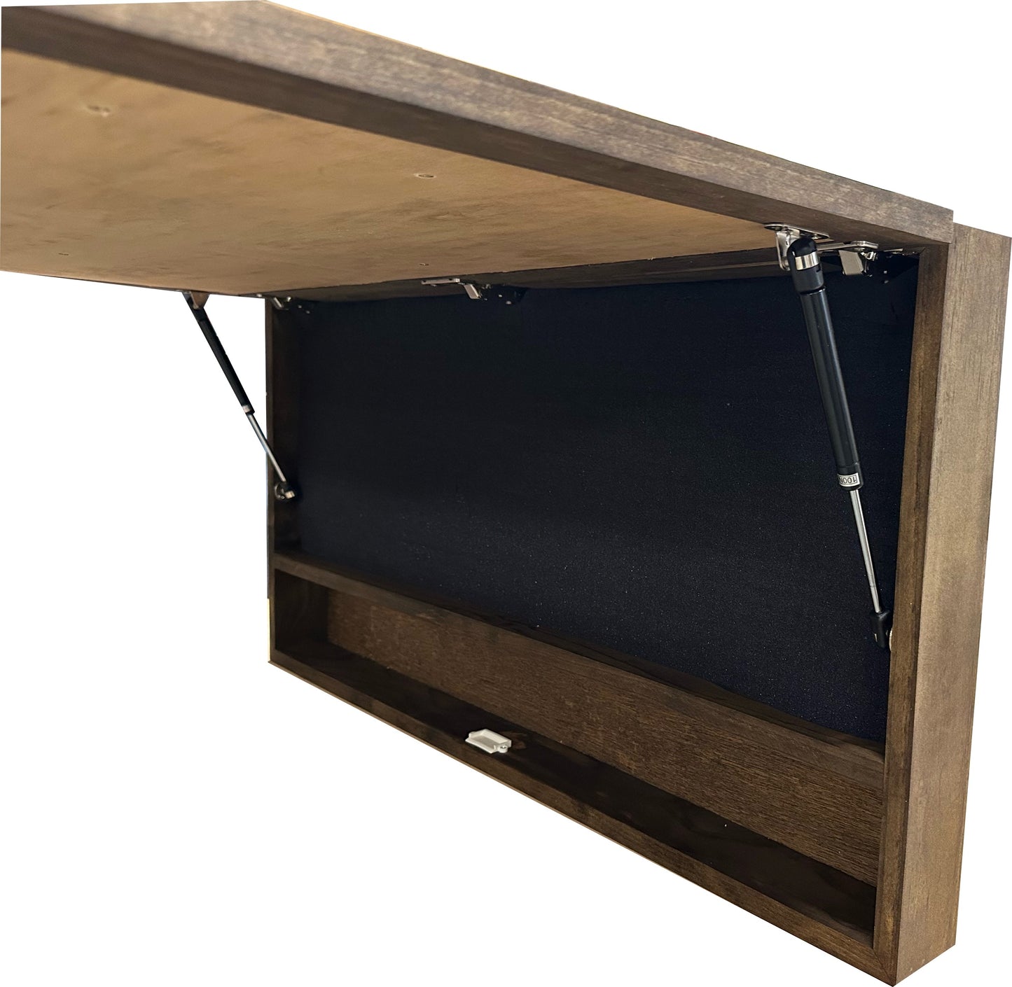 Bellewood Designs - Large Hidden Gun Storage Cabinet Wall Decor - Deer and Moose In The Woods Scene