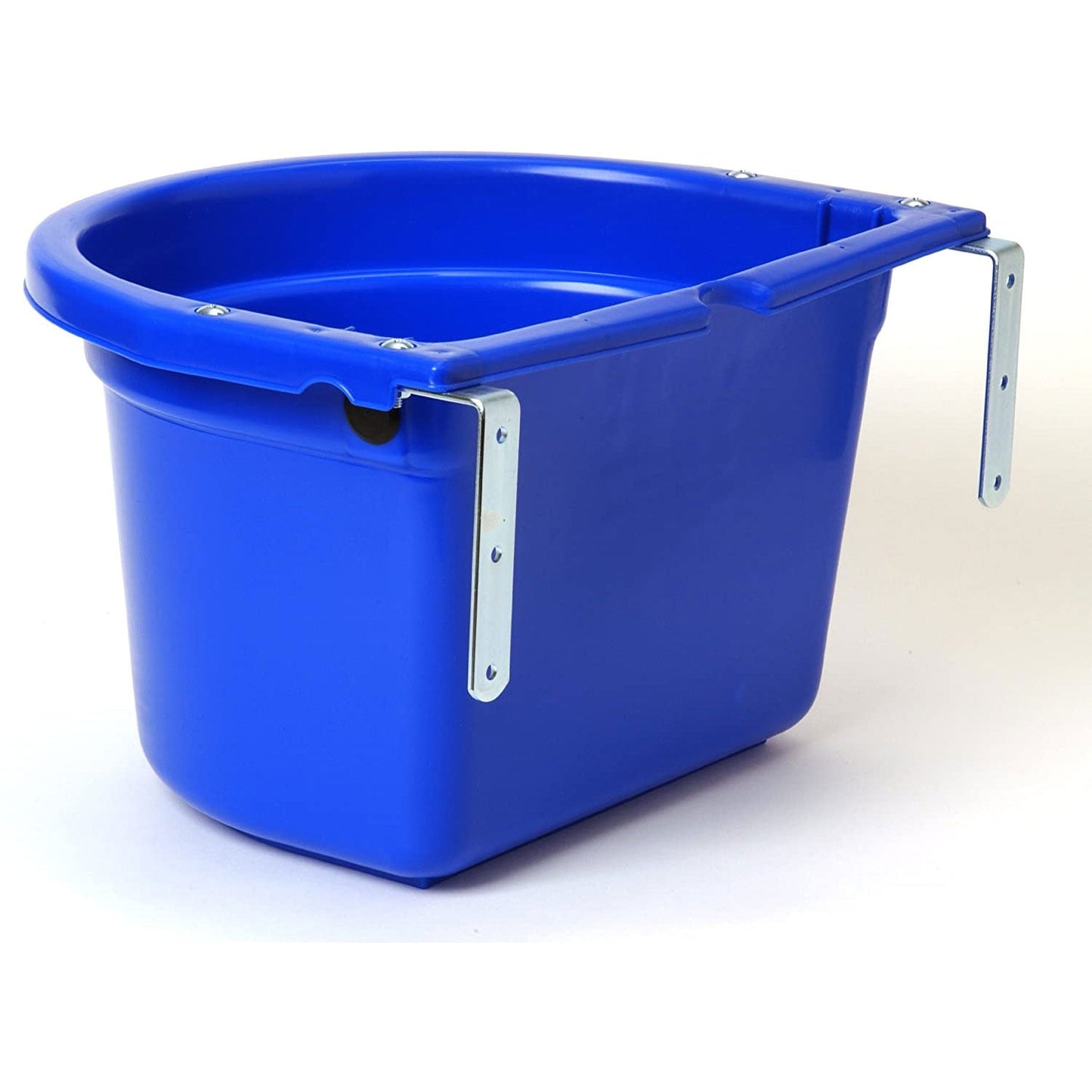Little Giant 20 Quart Heavy Duty Mountable Plastic Fence Feeder Bucket, Blue - Angler's Pro Tackle & Outdoors