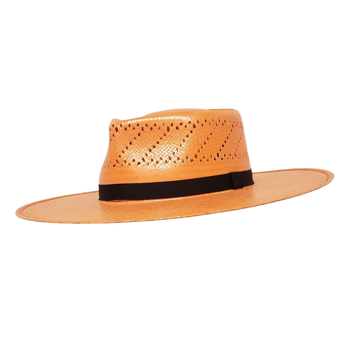 Gone Country LOLITA ORANGE SHANTUNG STRAW 213