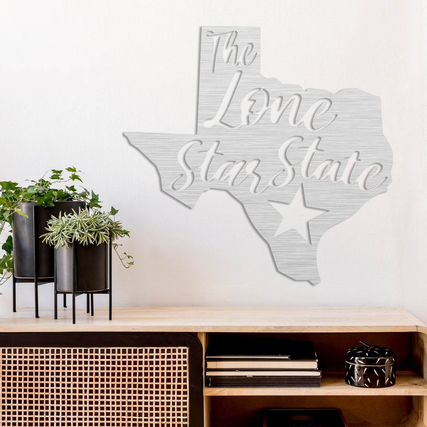 MetalPlex - Lone Star State Texas - Metal Wall Art