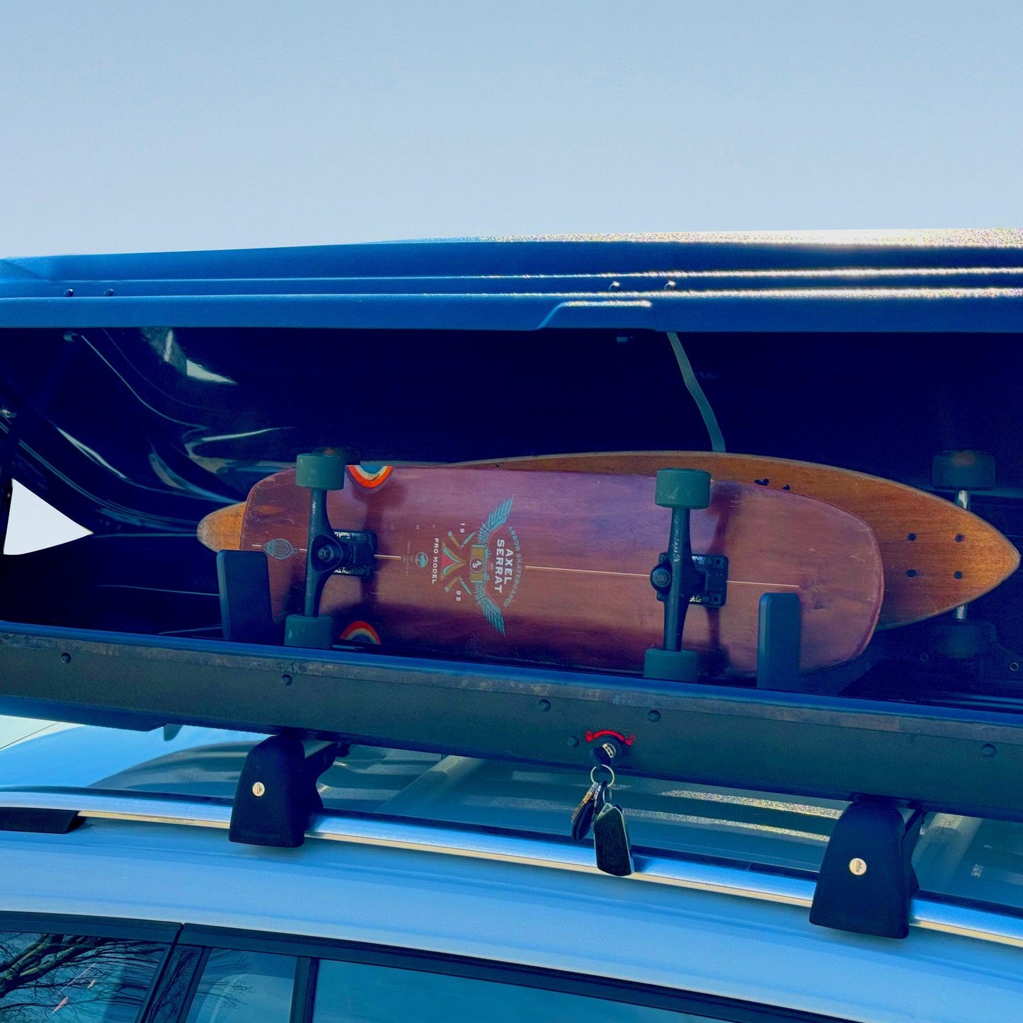 TRAPSKI LowPro 5 XL Ski and Snowboard Rack Insert for Rooftop Cargo Box