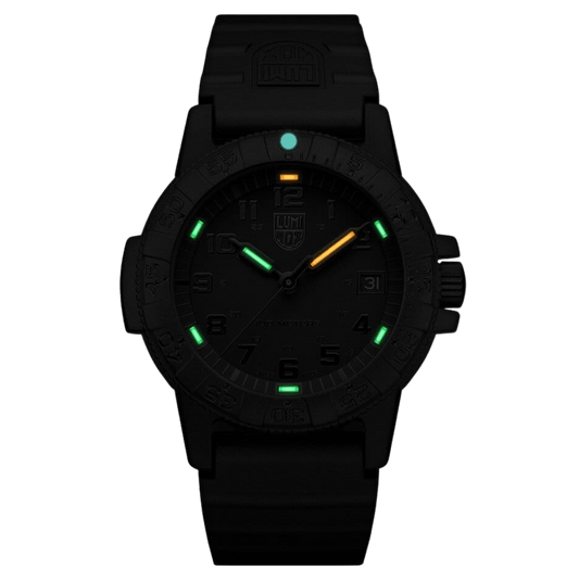 Luminox Watches Leatherback SEA Turtle, 39 mm, Outdoor Watch, Blackout