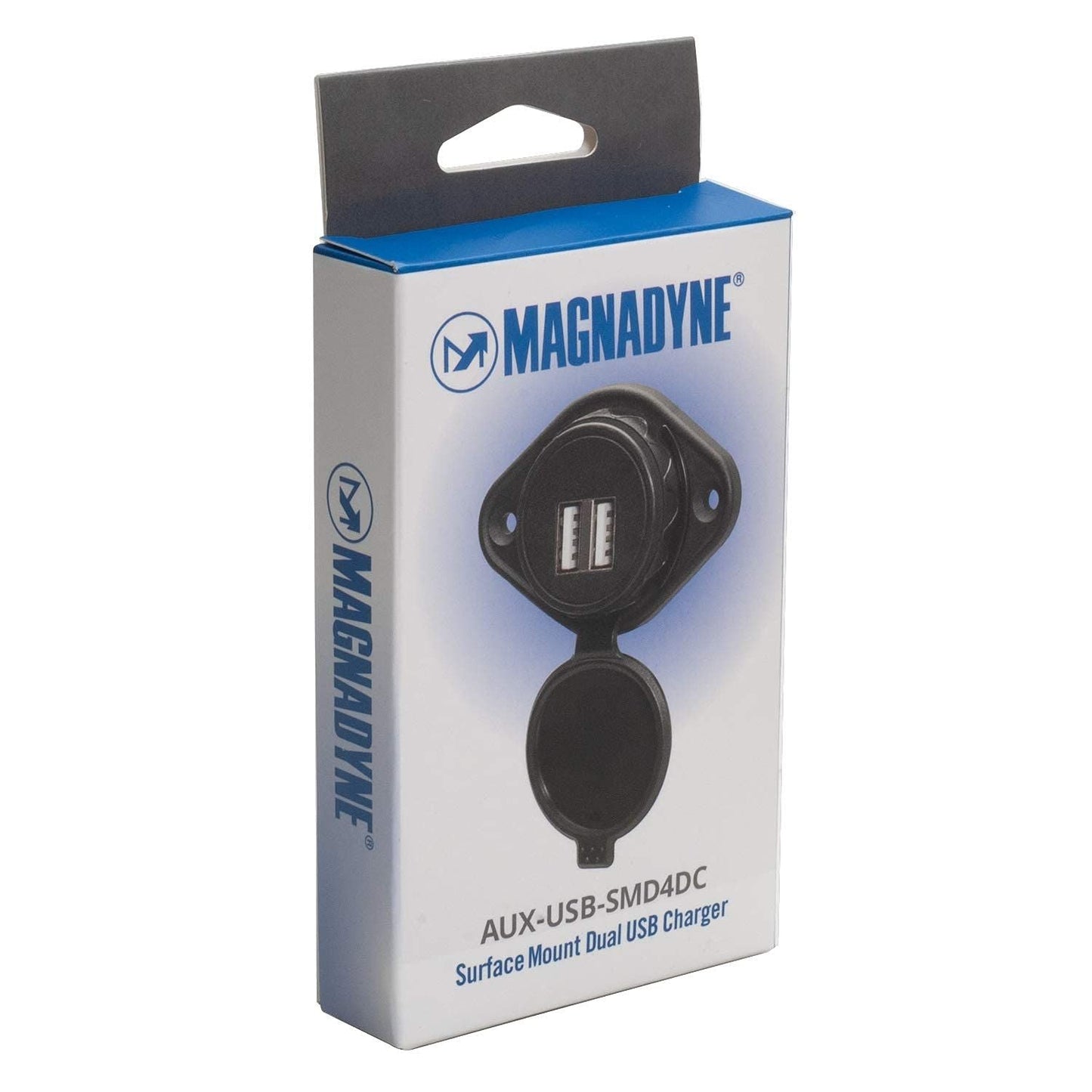 Magnadyne AUX-USB-SMD4DC | Surface Mount 5V/4.8A Dual USB Charger