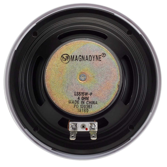 Magnadyne LS515W-P | 5-1/4" 3-Way Speaker/Grill | White