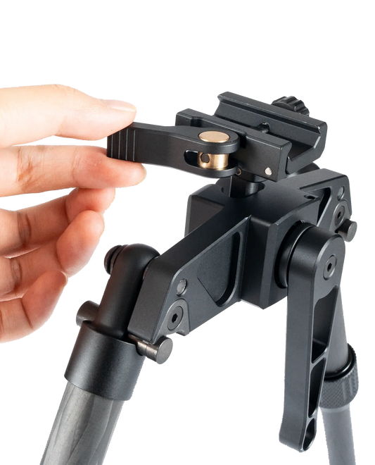 Linkogear HB-C03 Carbon Fiber Bipod Picatinny & ARCA Monoball Fix 26mm Mount