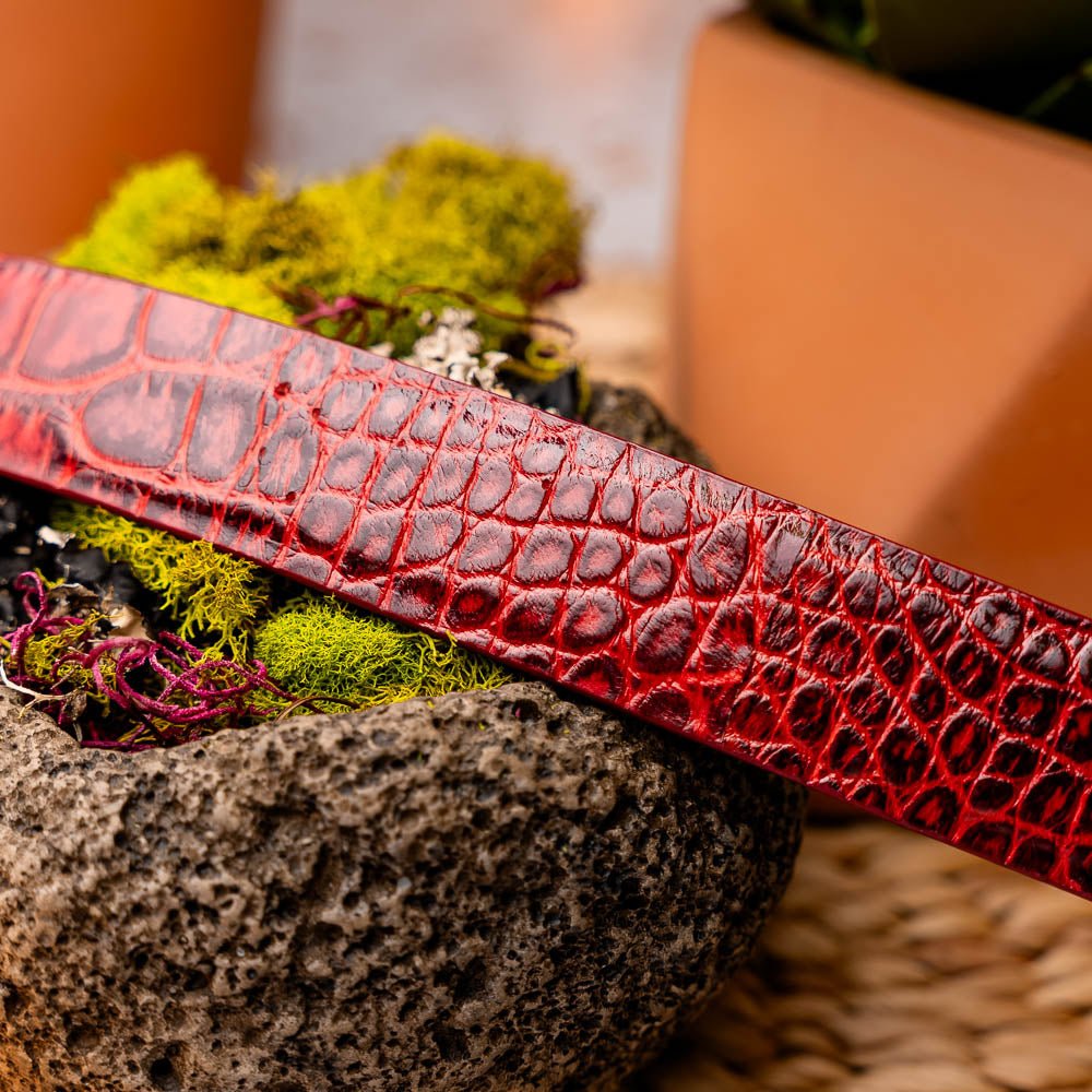 Marco Di Milano Emilio Belt Antique Red - Angler's Pro Tackle & Outdoors