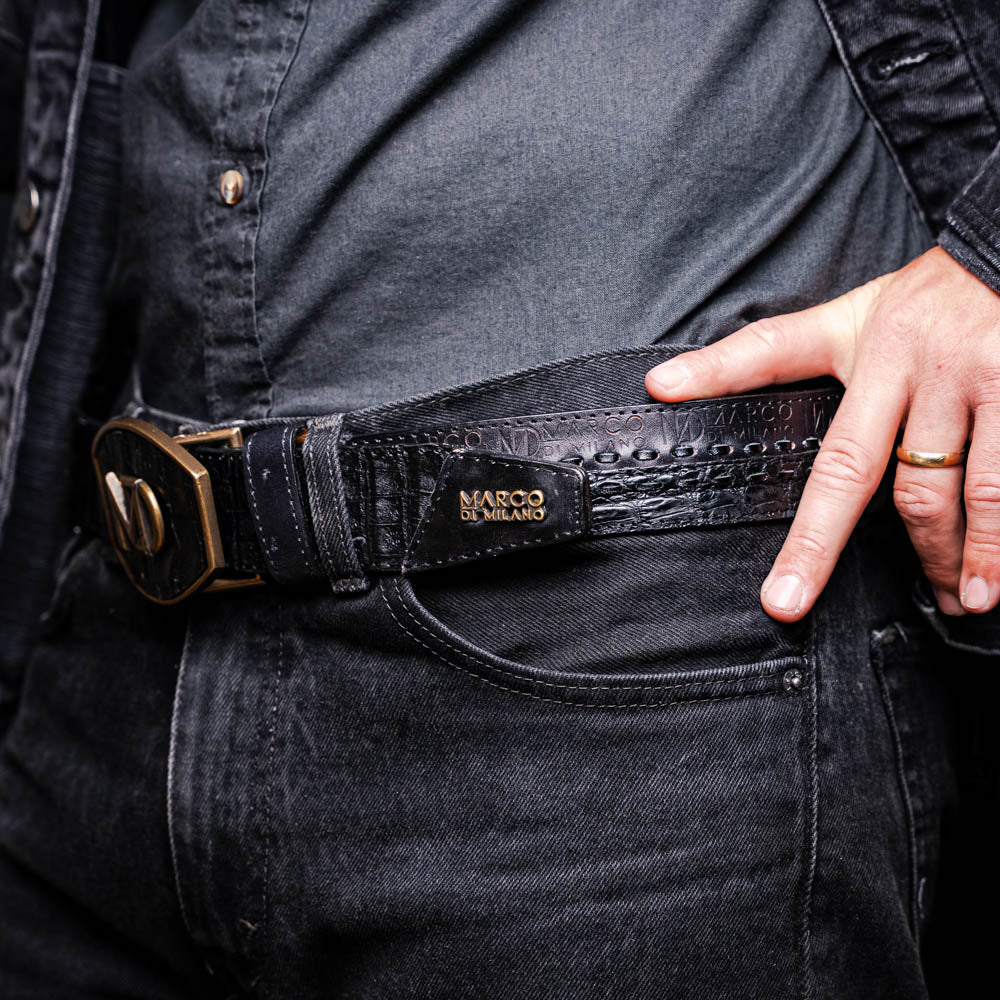 Marco Di Milano Montana Belt Black - Angler's Pro Tackle & Outdoors