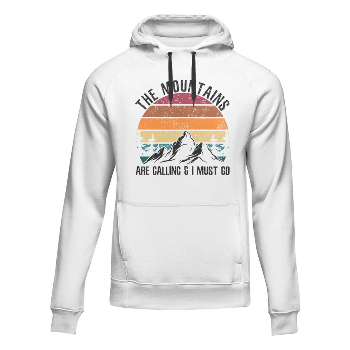 Outdoorzees Hiking The Mountains Are Calling Hoodie