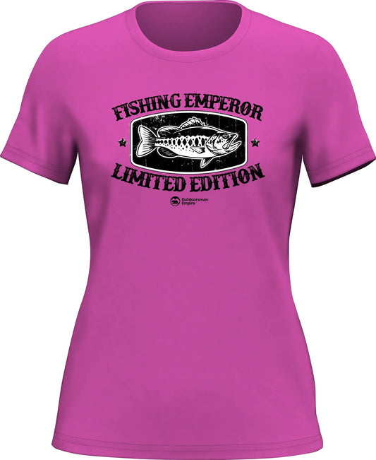 Outdoorzees Fishing Emperor Limited Edition T-Shirt for Women