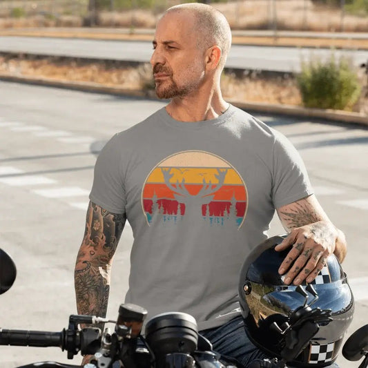 Outdoorzees Deer Color Man T-Shirt
