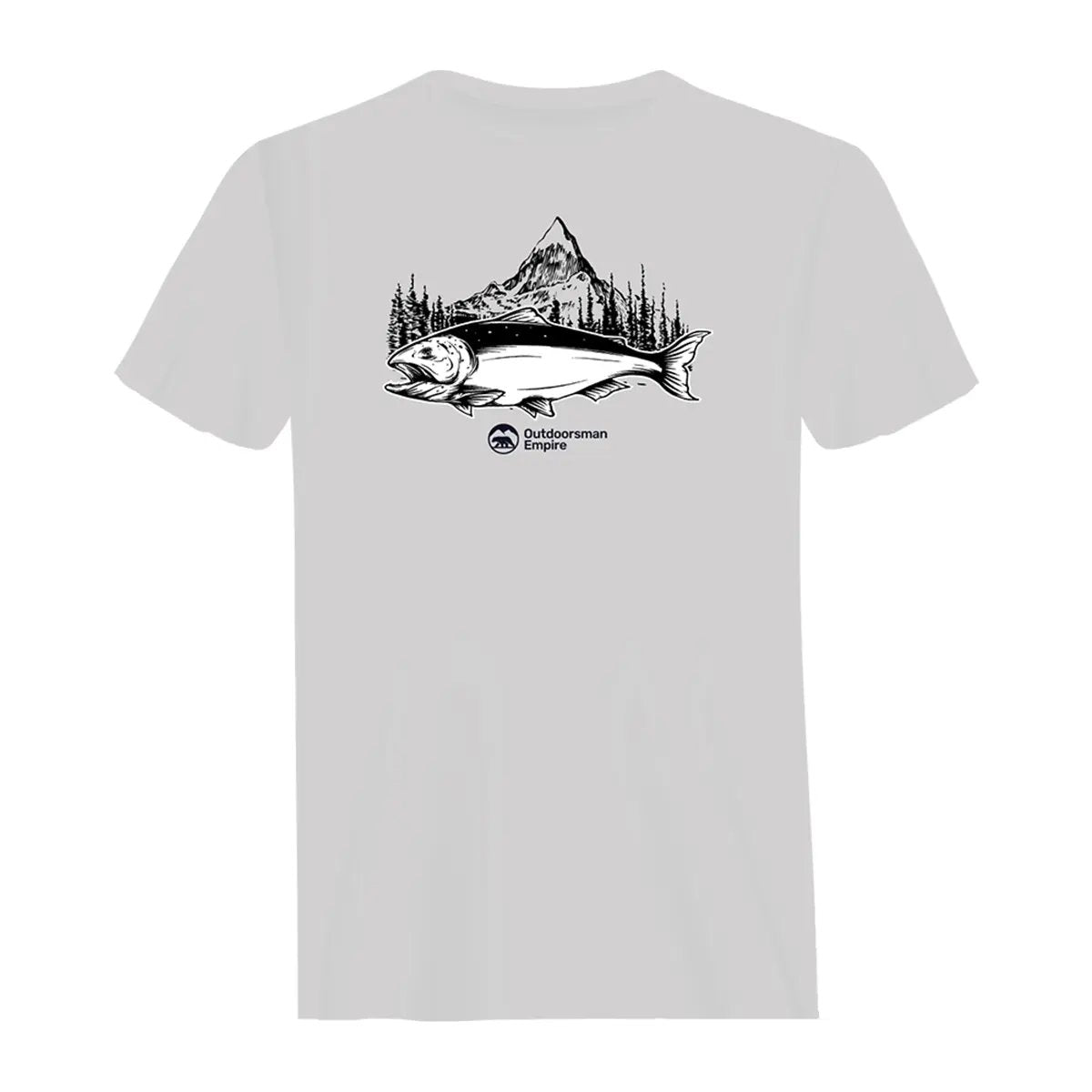 Outdoorzees Fishing Mountain Man T-Shirt