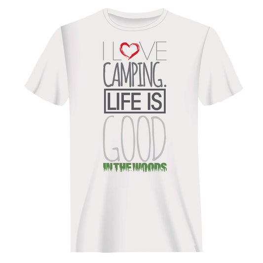 Outdoorzees I Love Camping In The Woods T-Shirt for Men