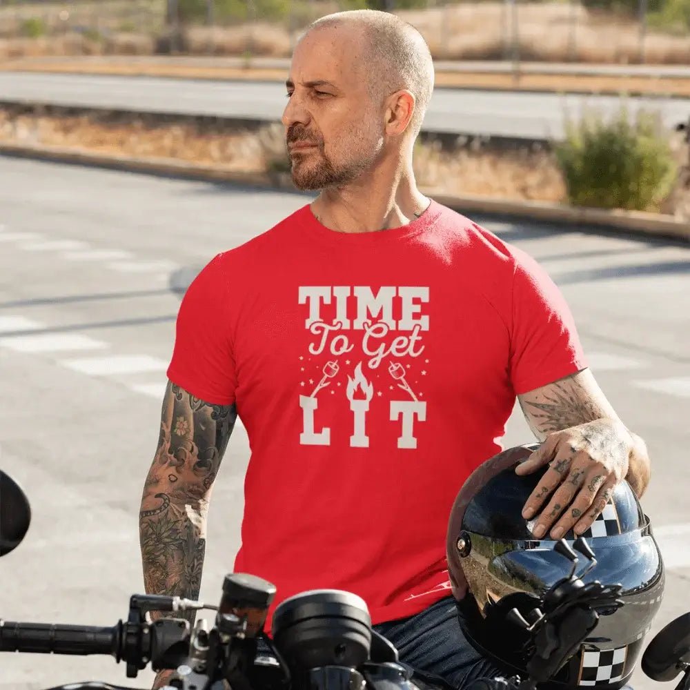 Outdoorzees Time to Get Lit Man T-Shirt