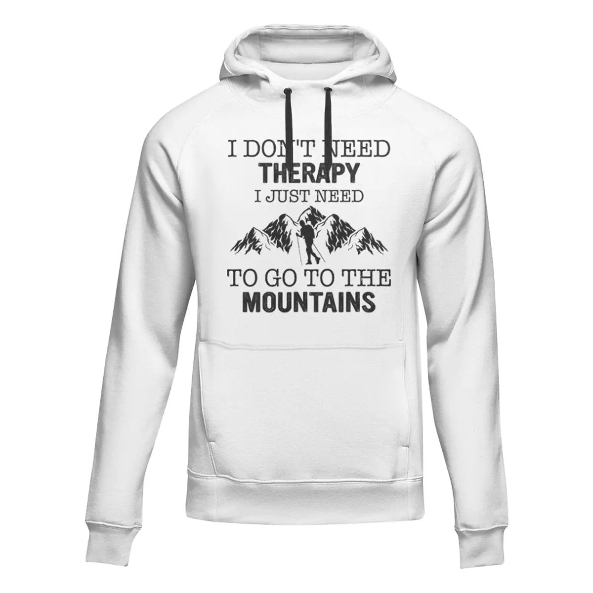 Outdoorzees Hiking I Don't Need Therapy Hoodie