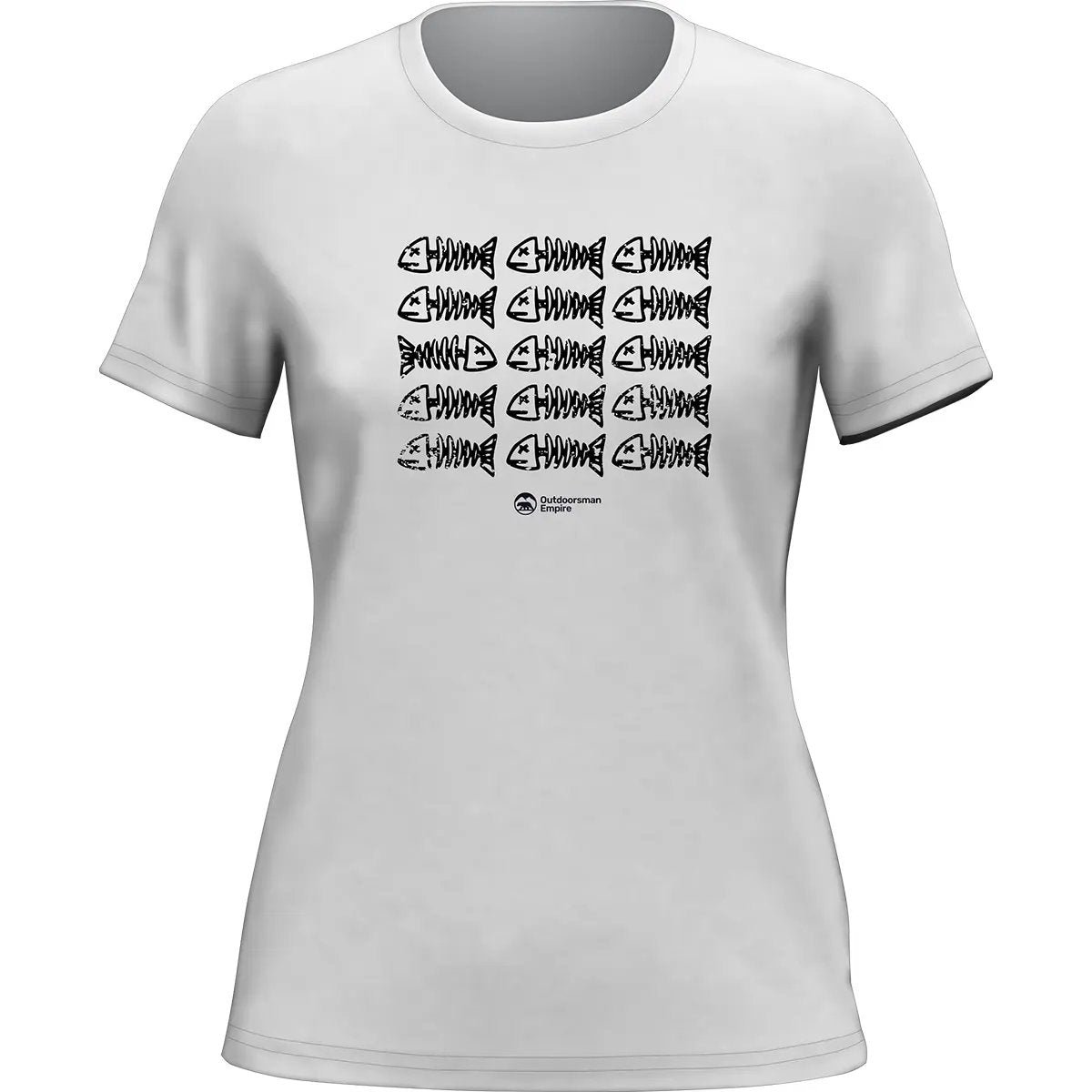Outdoorzees Fish Bones T-Shirt for Women