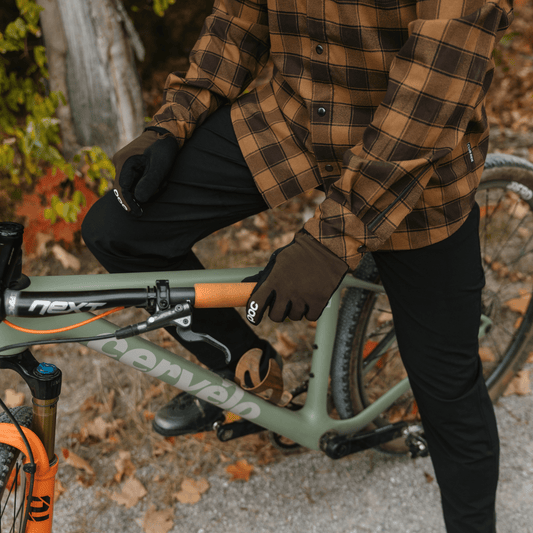 Club Ride Apparel Men's Shaka Brushed Stretch Riding Flannel
