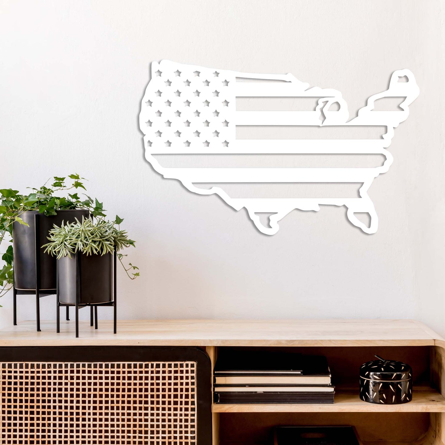 MetalPlex - American Flag United States - Metal Wall Art