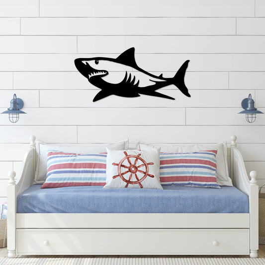 MetalPlex - Shark - Metal Wall Art