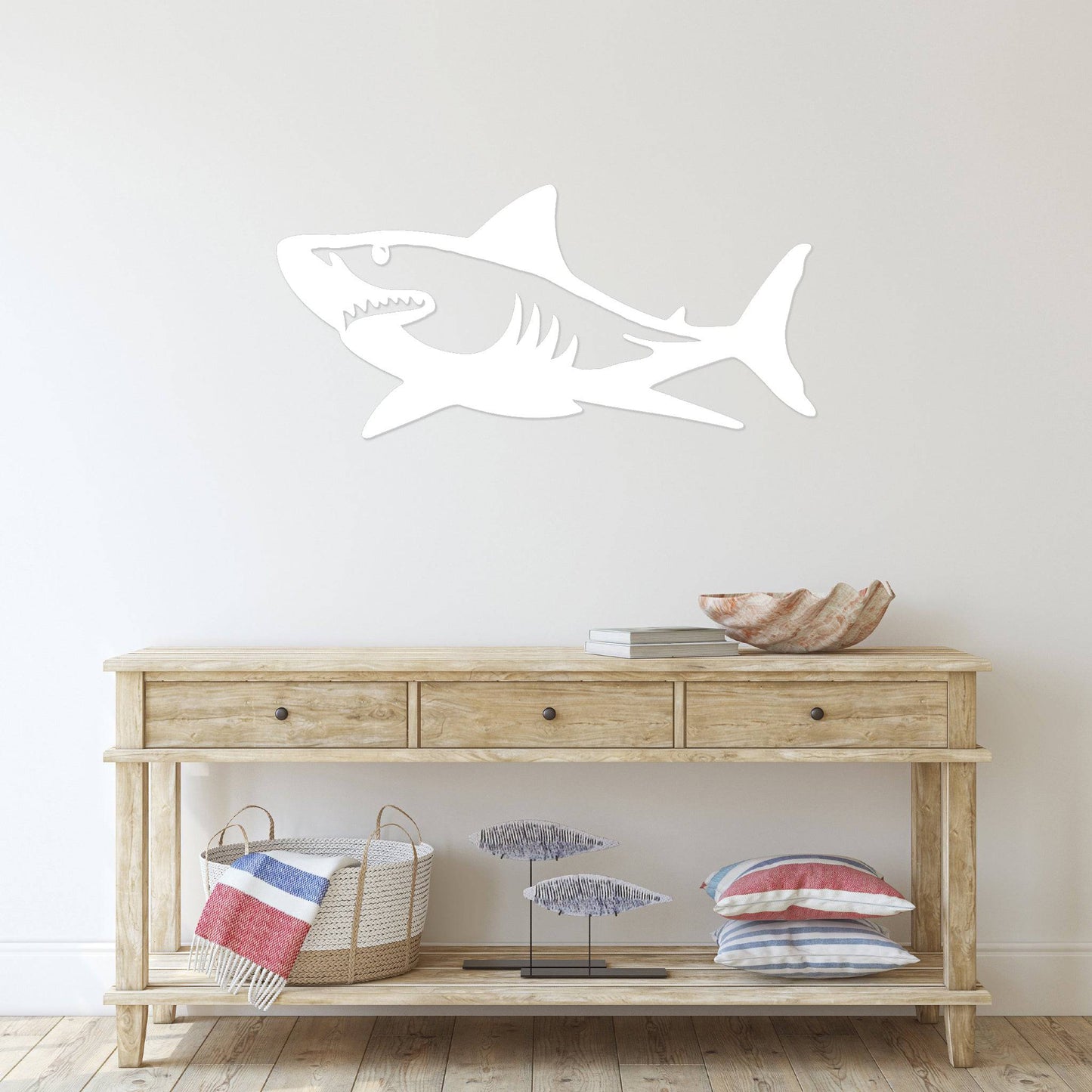 MetalPlex - Shark - Metal Wall Art
