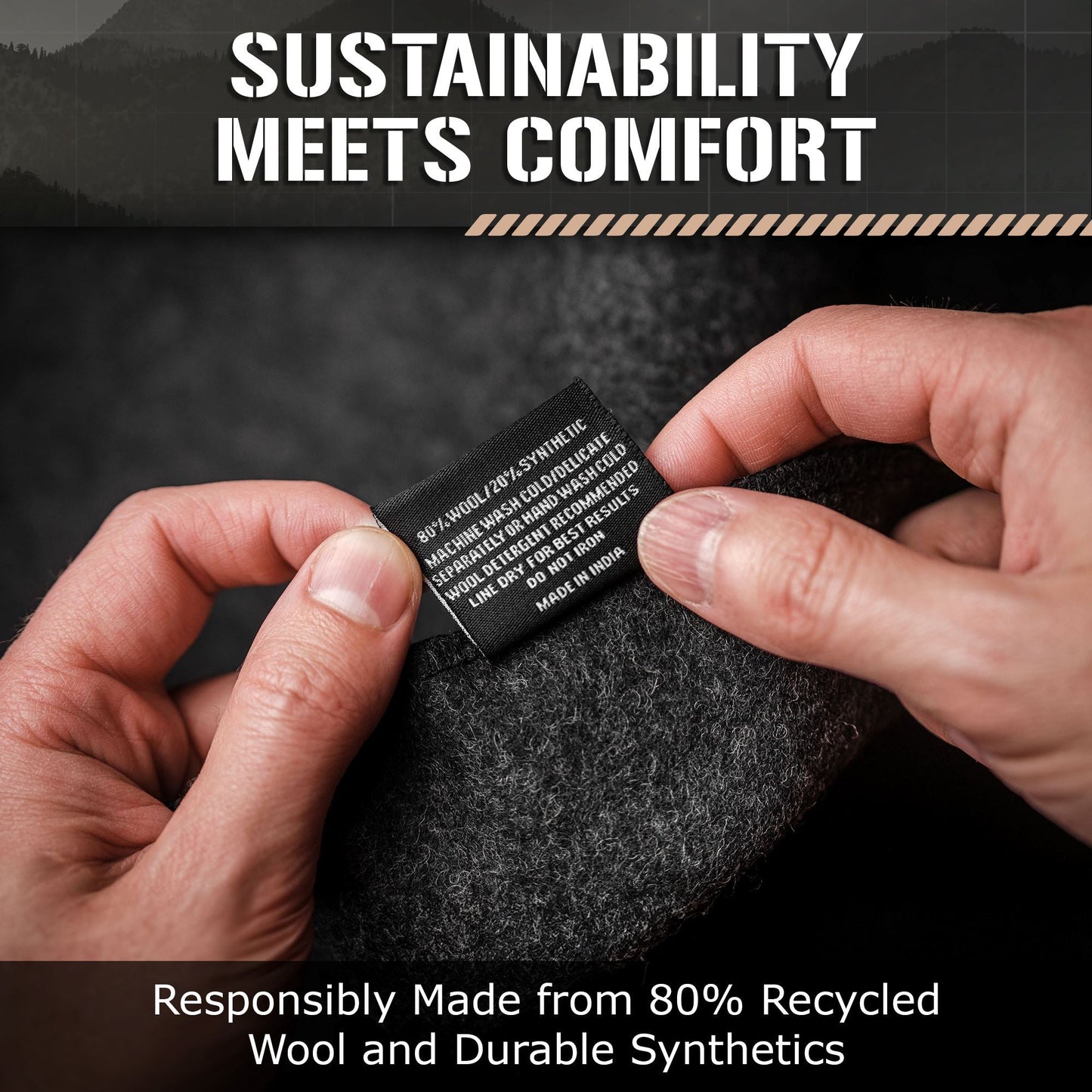 TITAN Survival Military-Style Wool Blanket