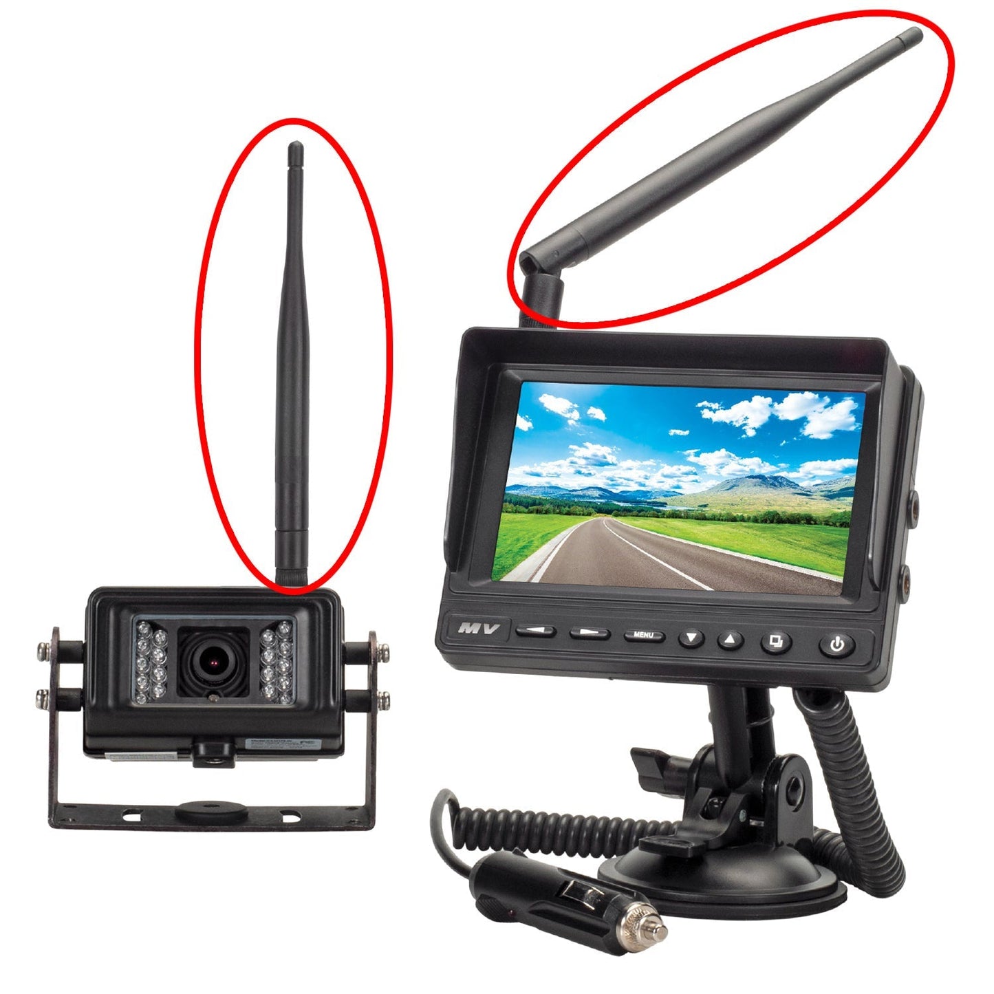 Magnadyne MobileVision WL-ANT | 2.4G Wireless Camera & Color Monitor Replacement Antenna