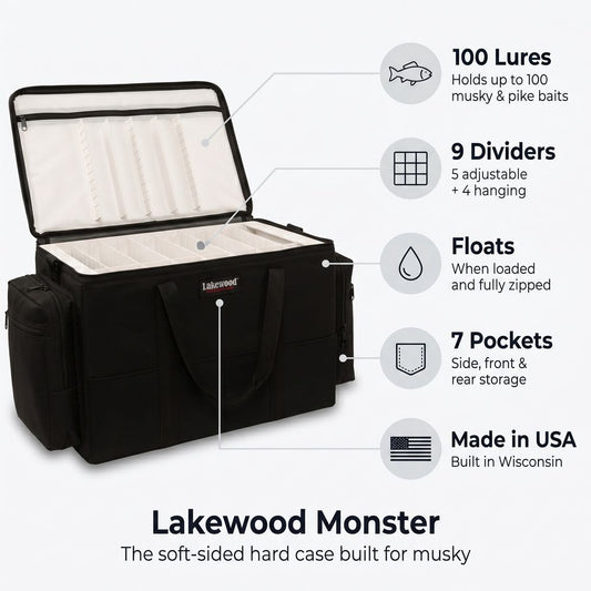Lakewood Products - Monster Tackle Storage Box