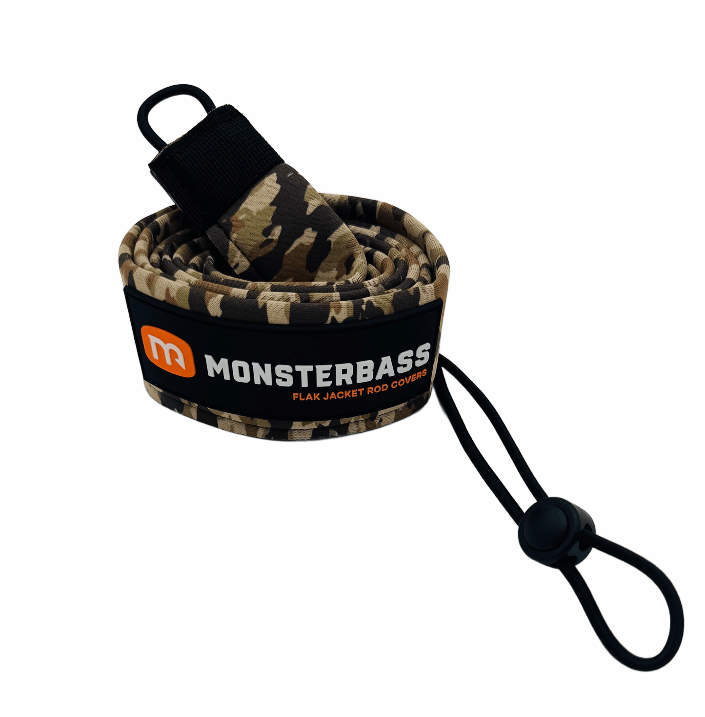 MONSTERBASS Flak Jacket Rod Covers: Spinning & Casting