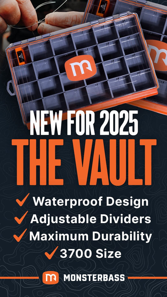 MONSTERBASS The Vault - Waterproof Tackle Storage