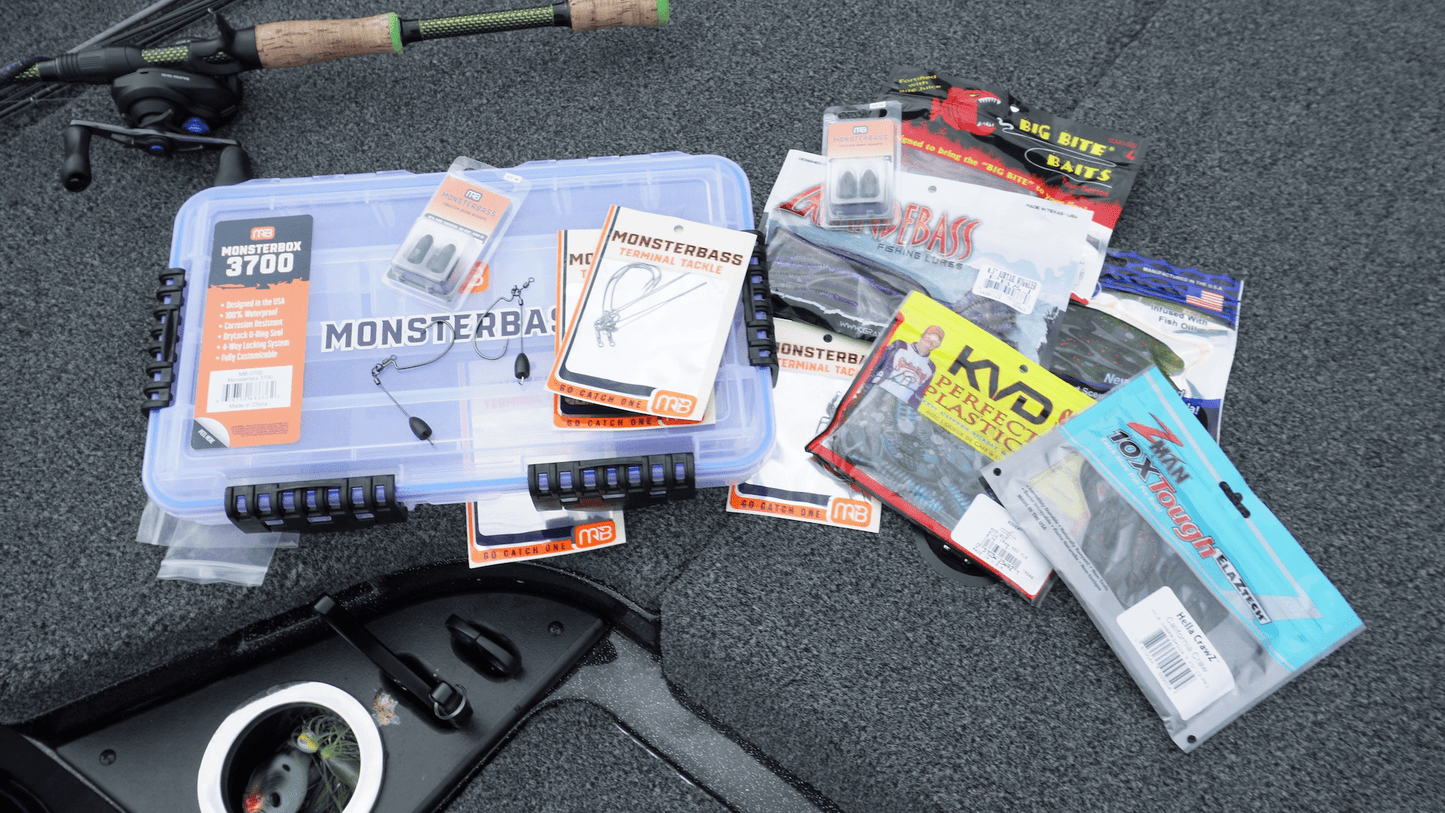 MONSTERBASS ⚡ Take Cover. Take Control. The 41-Piece Tokyo Rig Kit! ⚡