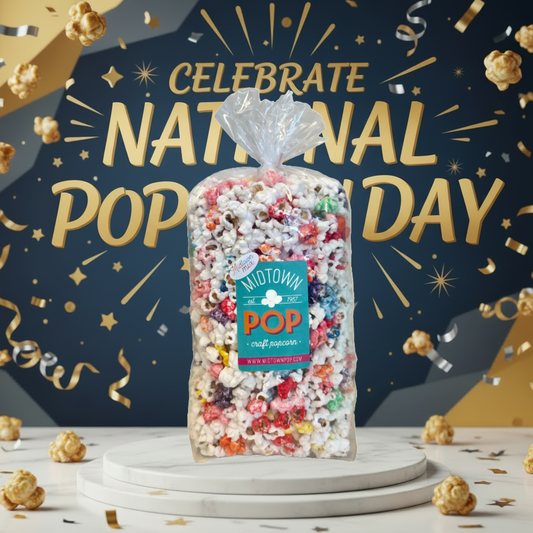 Midtown POP Midtown Mix (Confetti + Regular) π Gourmet Popcorn