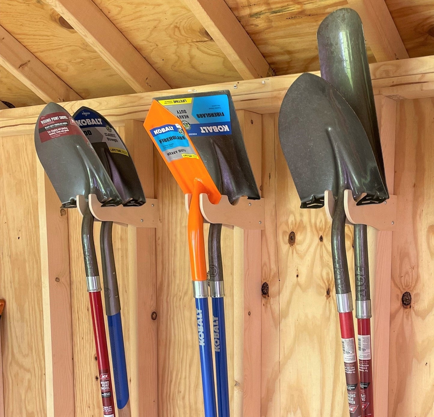 HangThis Up Complete Stud Mounted Shed Organization Kit