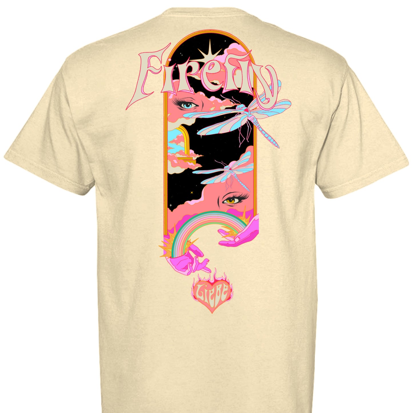 Liebe Skateboards Firefly Unisex T-Shirt