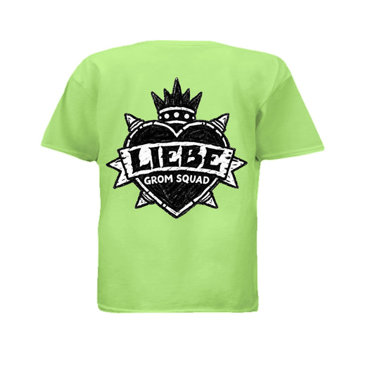 Liebe Grom Squad Black & White Punk Heart