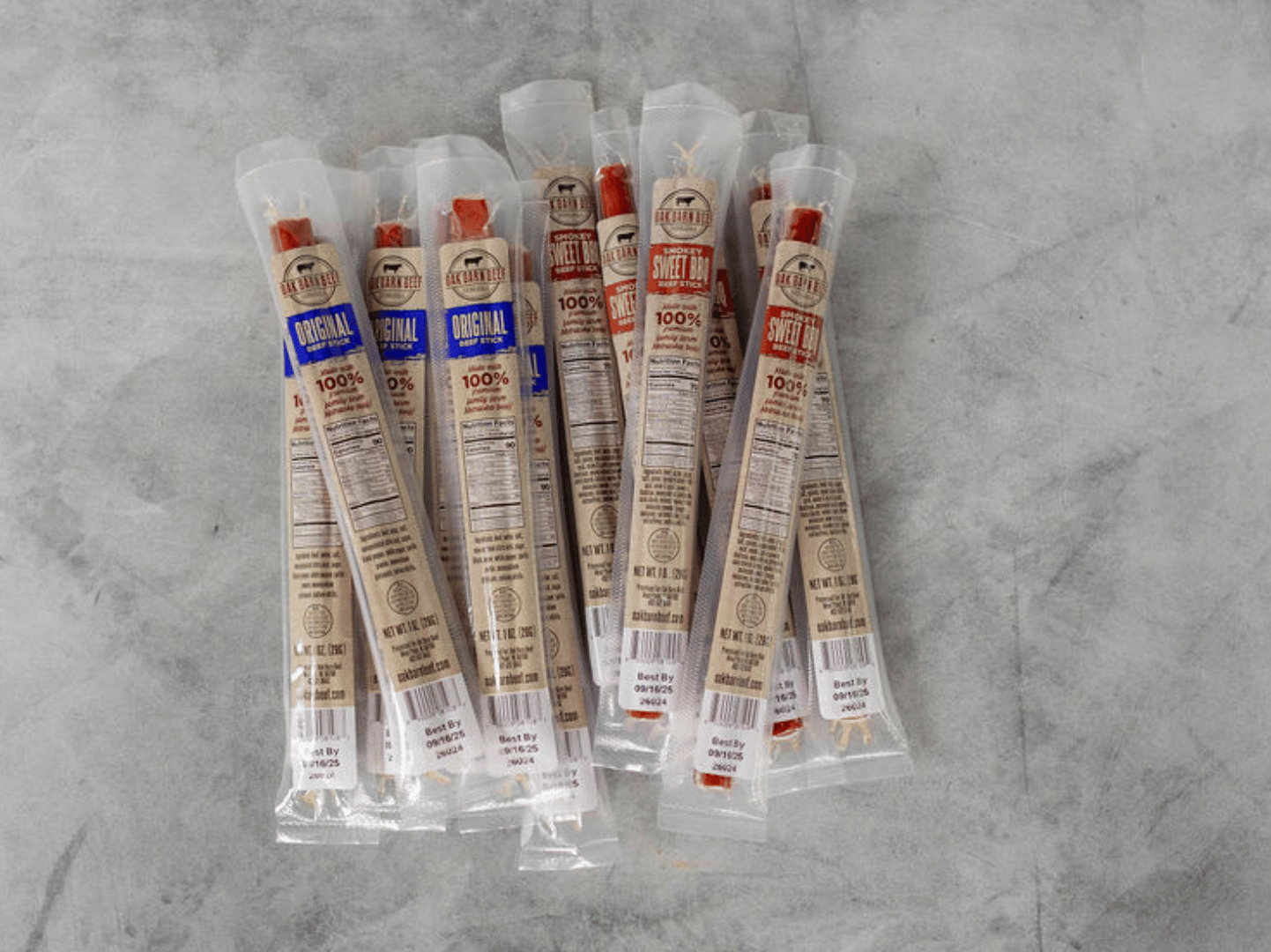 Oak Barn Beef - Beef Sticks - Protein Snack - Angler's Pro Tackle & Outdoors