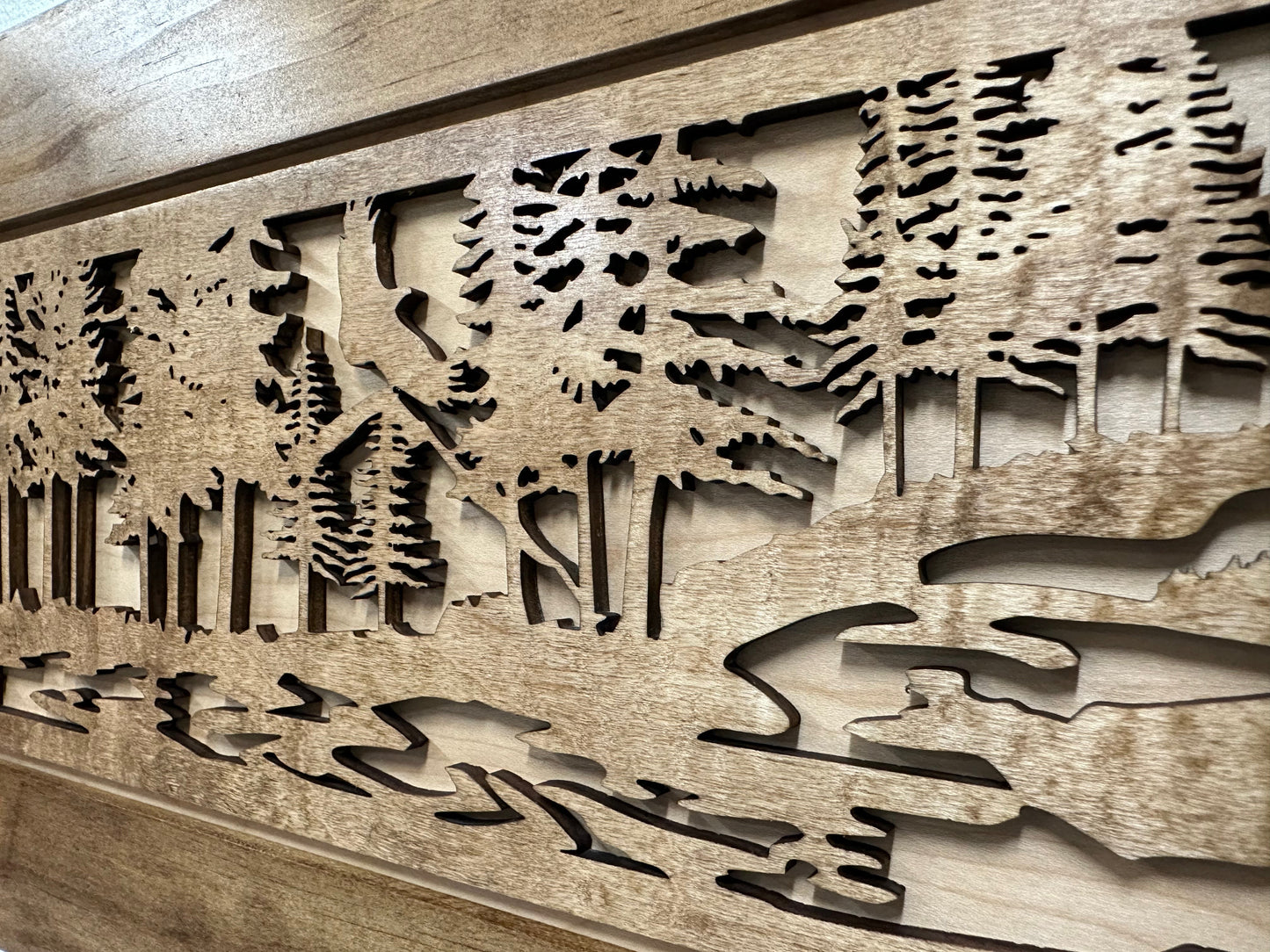 Bellewood Designs - Home Secure Storage Cabinet Nature Scene