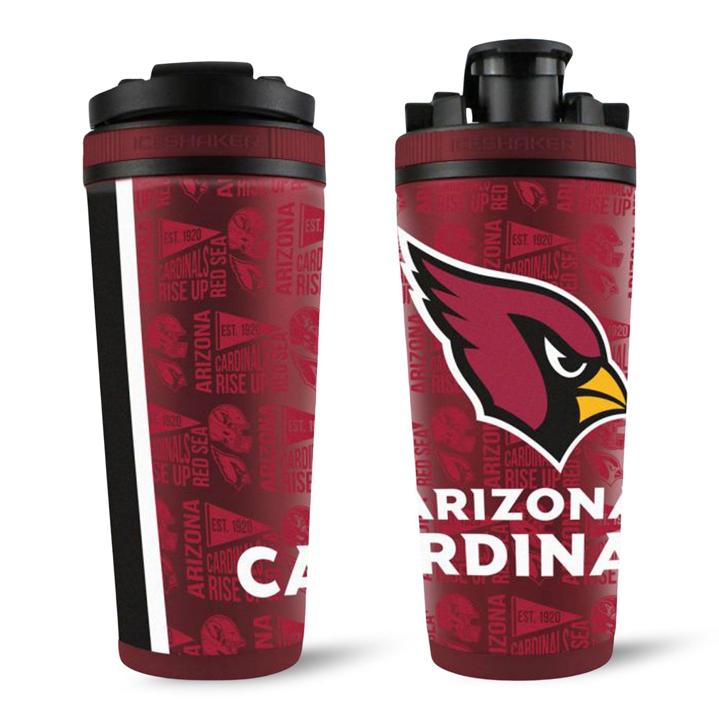 Officially Licensed Arizona Cardinals 26oz Ice Shaker - Angler's Pro Tackle & Outdoors