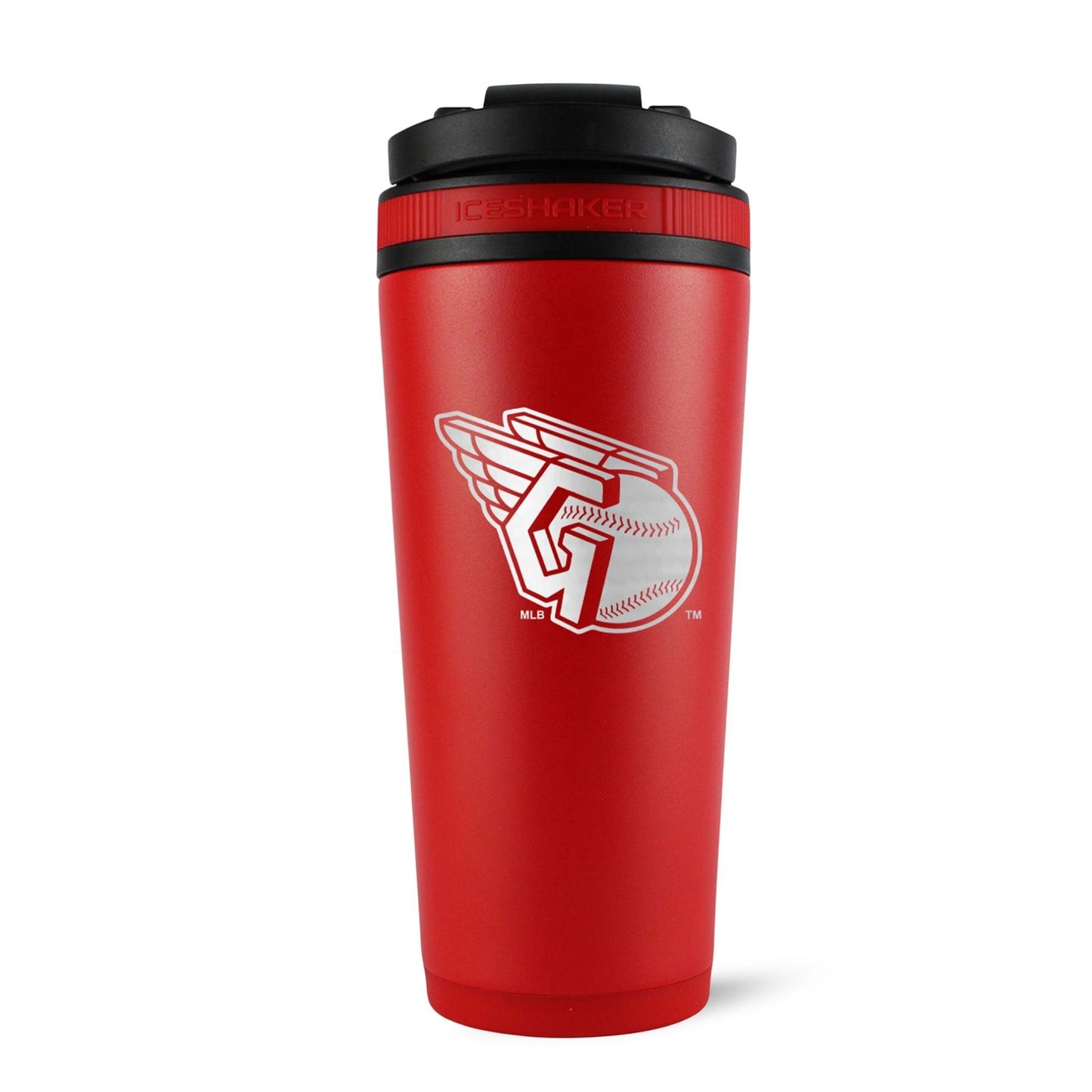 Officially Licensed Cleveland Guardians 26oz Ice Shaker - Angler's Pro Tackle & Outdoors